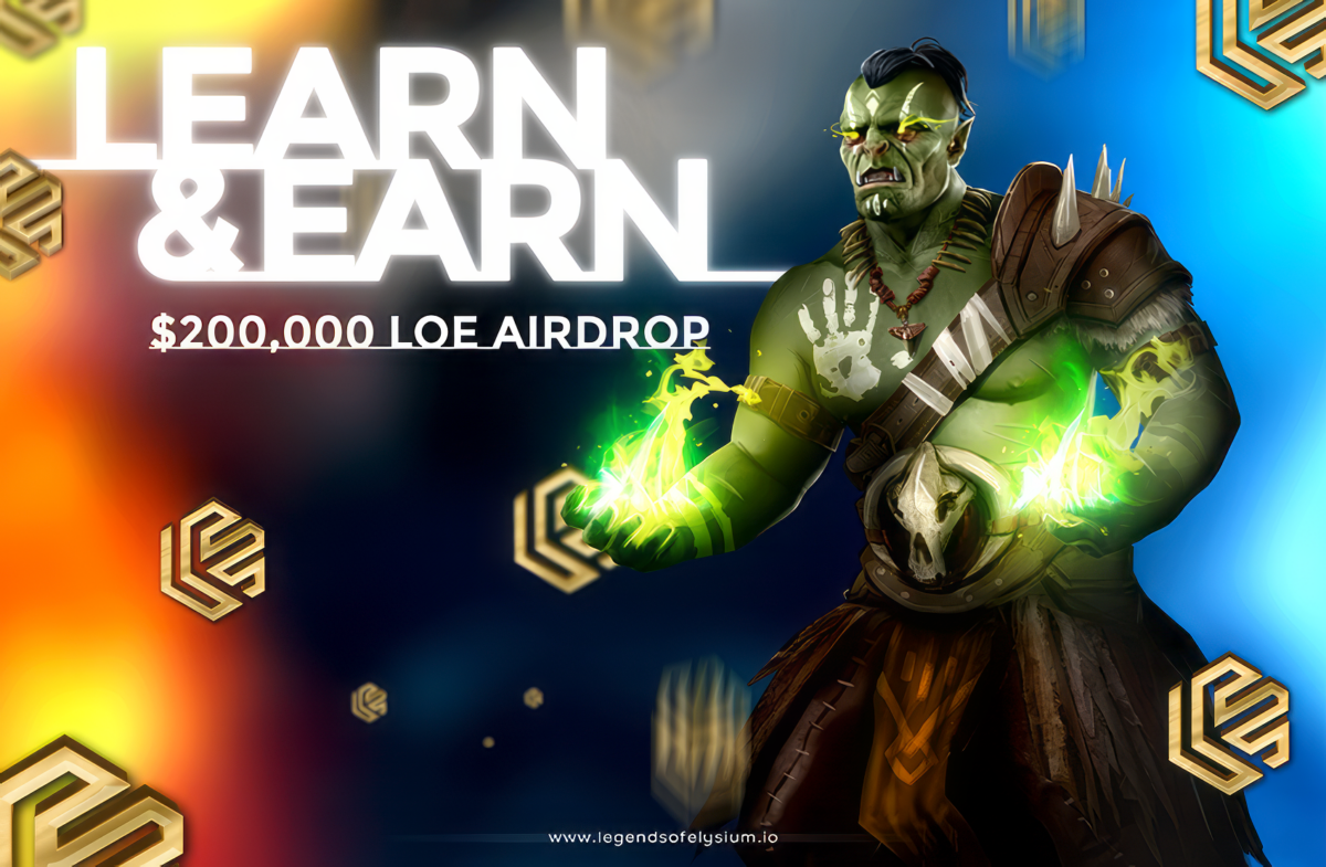 LoE játék: Ismerjük meg és szerezze meg a jutalmakat! – $200,000 LOE Airdrop kampány.